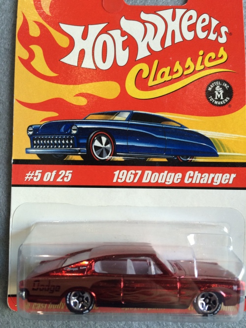 Hot Wheels - 67 Dodge Charger - Classics series 1 - Redline classics wheels