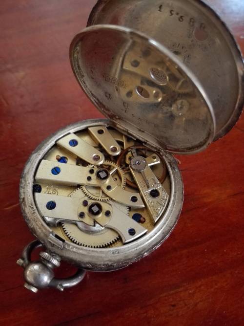 Pocket Watches VINTAGE LS Movement Swiss Pocket watch for Repair was