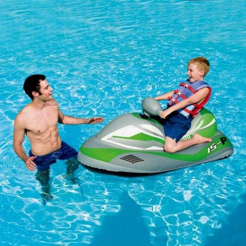battery operated inflatable jet ski