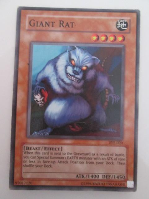 Trading Cards - YU-GI-OH GIANT RAT was listed for R10.00 on 14 Nov at ...