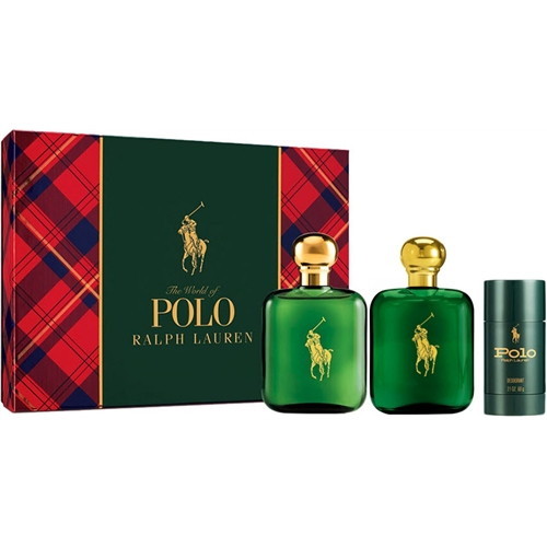 Fragrances for Him - Ralph Lauren Polo Green Gift set for Men 118ml ...