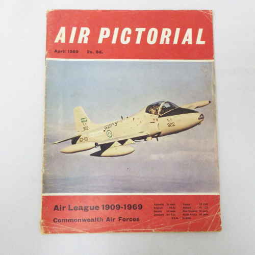 Air Pictorial magazine - April 1969 - Air League 1909 - 1969