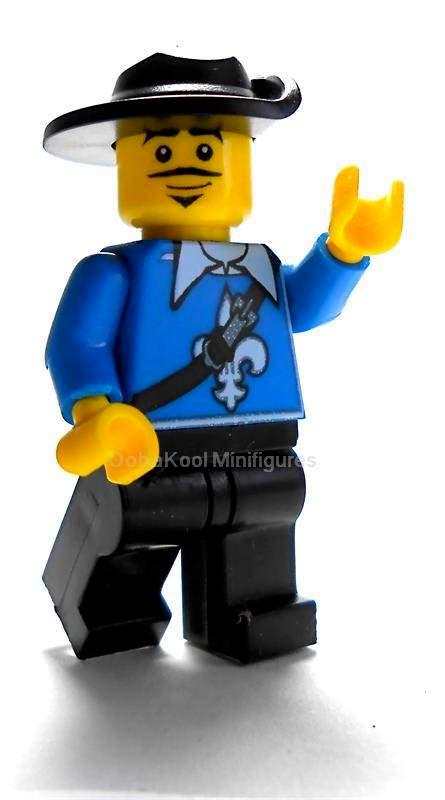 ADMIRAL / PIRATE SERIES / FrickenLacker Minifigure LEGO MINI FIGURE STYLE