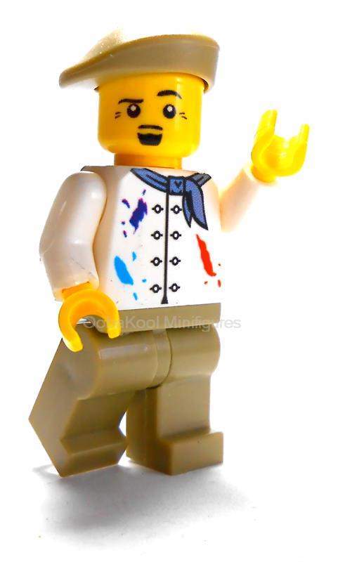 ARTIST / CITY SERIES / FrickenLacker Minifigure LEGO MINI FIGURE STYLE