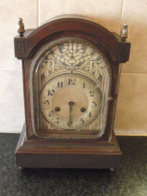 Mantel Clocks Antique JUNGHANS B06 Germany Mantle Shelf Clock