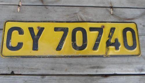 Road - OLD CAPE TOWN - NORTHERN SUBURBS METAL NUMBER PLATE was sold for ...