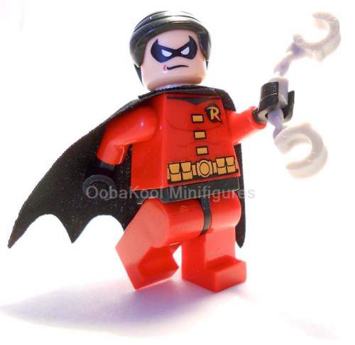 RED ROBIN / FrickenLacker Minifigure LEGO MINI FIGURE STYLE