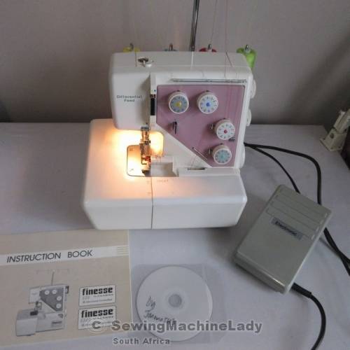 Sewing Machines & Overlockers JANOME FINESSE 534D OVERLOCKER free