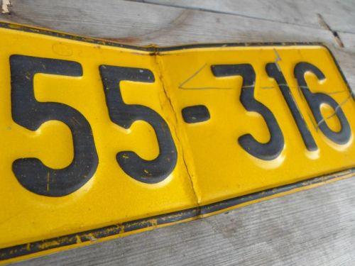 Road - OLD CAPE TOWN NUMBER PLATE was listed for R40.00 on 3 Dec at 20: ...