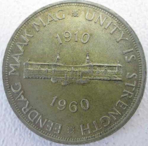 Union 5 Shilling 1960 South Africa/Suid-Afrika