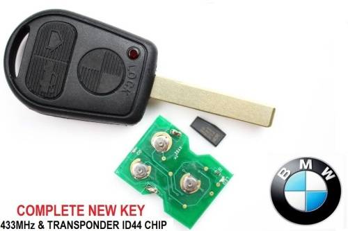 Other Parts & Accessories - BMW E36 3 Button Remote Key with ID44 ...