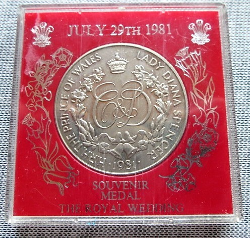 Photo for the royal wedding 1981 souvenir medal