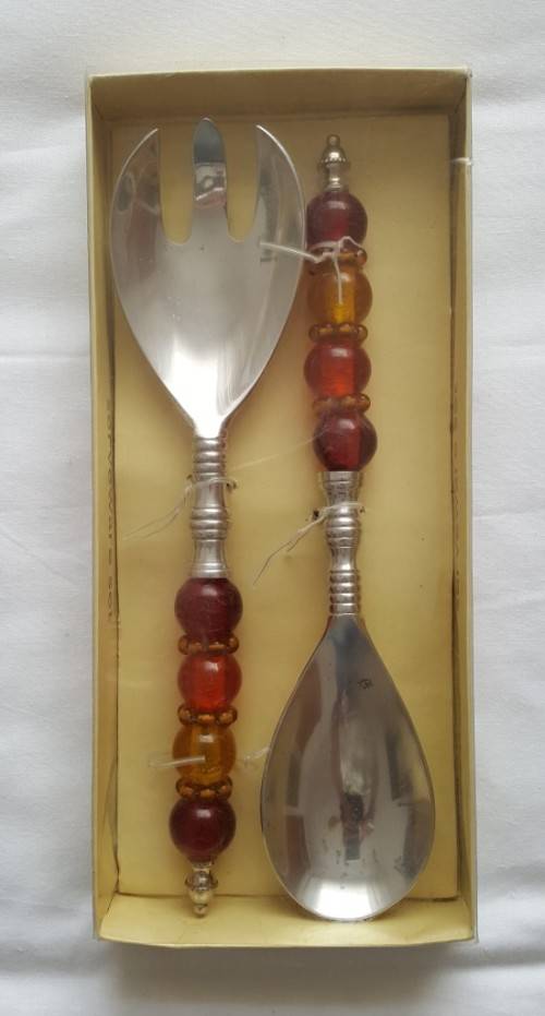 Utensil Sets Beautiful Salad Server Set was listed for R150.00 on 15
