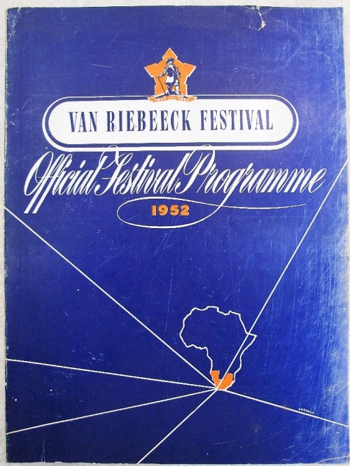 Van Riebeeck-Fees/Van Riebeeck Festival Official Festival Programme, 1952
