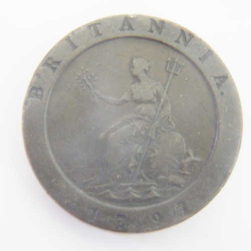 British 1797 George III Cartwheel 2 pence
