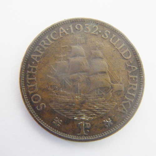 1932 SA Union Penny - scarce