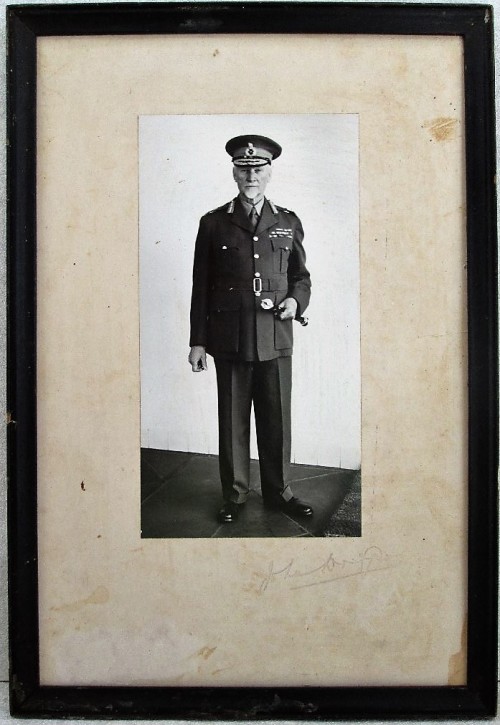 Original General Jan Christiaan Smuts Photo - Photo Size: 19,5cm/10cm