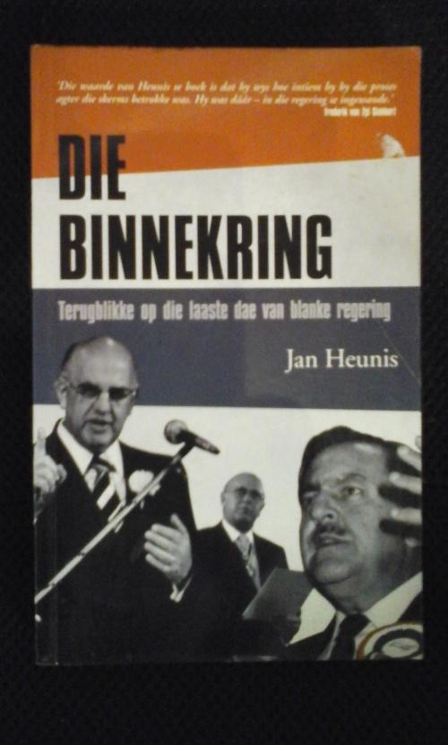 Afrikaans Non Fiction Die Binnekring Terugblikke Op