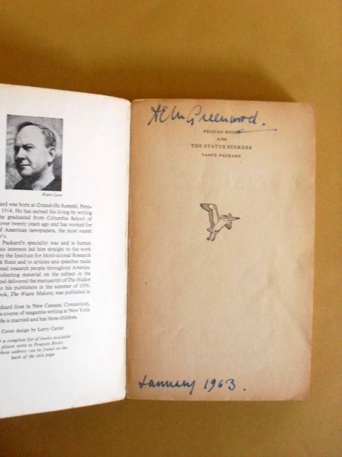 Get Vance packard the status seekers Desktop Wallpaper Free Vance Packard The Status Seekers