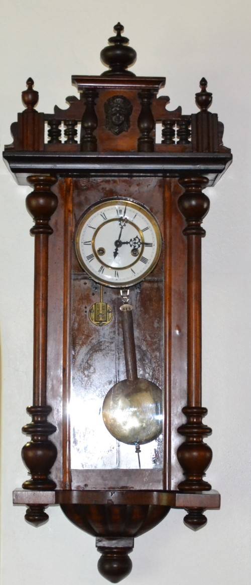Cuckoo & Wall Clocks Gustav Becker ANTIQUE Wall Clock was sold for R3