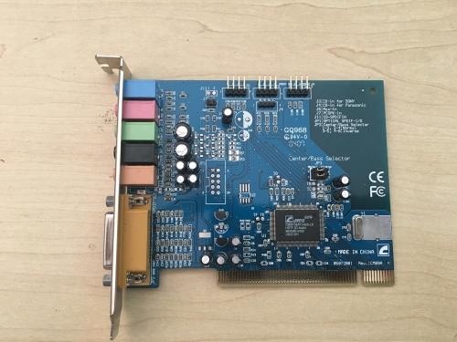 Панель управления c media pci audio device