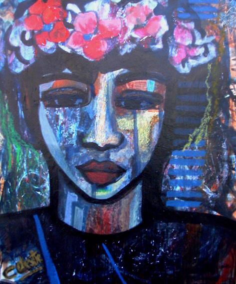 Paintings - Stella - An Original Painting By Celeste Fourie-wiid Was 