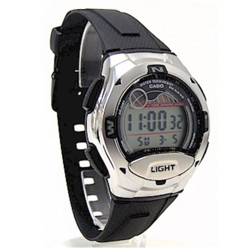 How to set time on casio tide graph watch