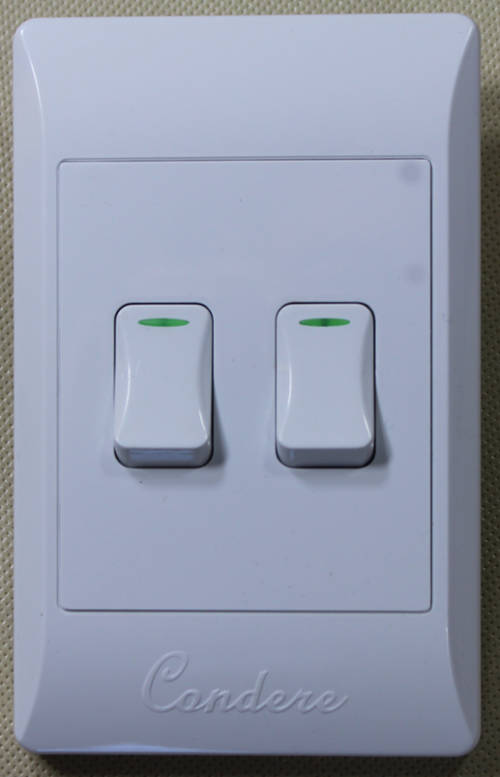Switches & Outlets Light Switch 2 Lever 240v 16A was listed for R22