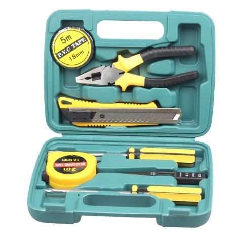 8 Piece Combination Tool Set - Quality Tools All Compact in a Case