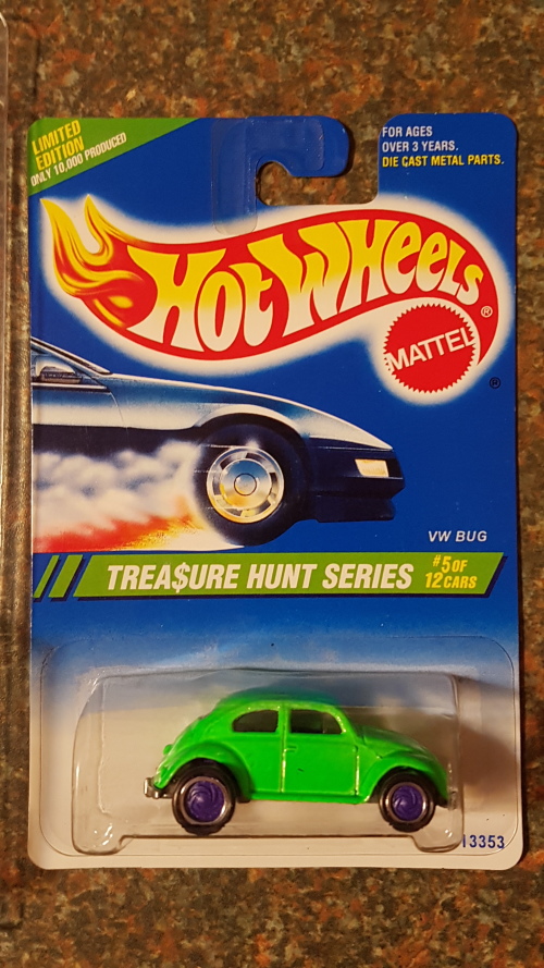 Hotwheels Hot Wheels car diecast rare collector collectors Treasure Hunt secret 1995 Treasurehunt