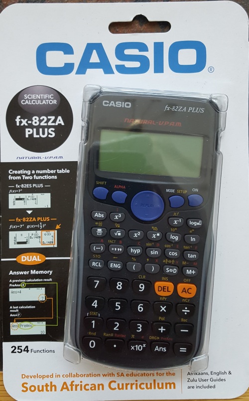 Other Electronics - Casio FX-82 ZA Plus Scientific Calculator was sold ...