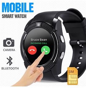 V8 smart watch how to play game battery