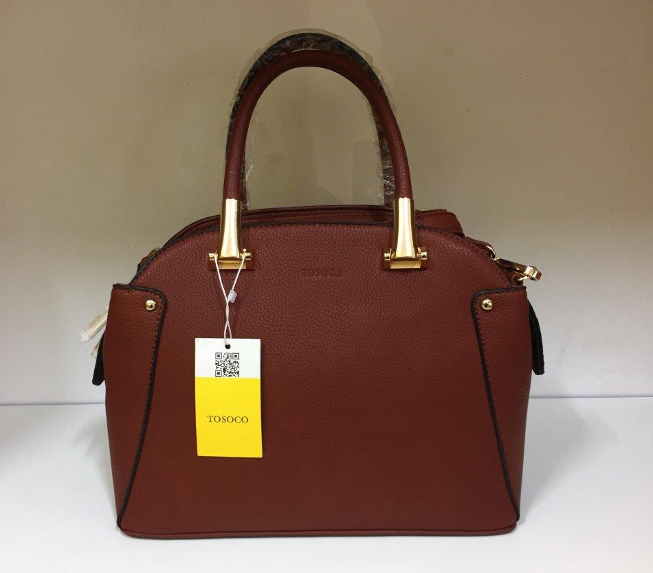 Handbags & Bags Brown Tosoco Ladies Hand Bag was listed for R560.00