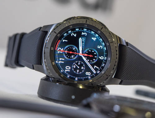 gear s3 frontier dark grey
