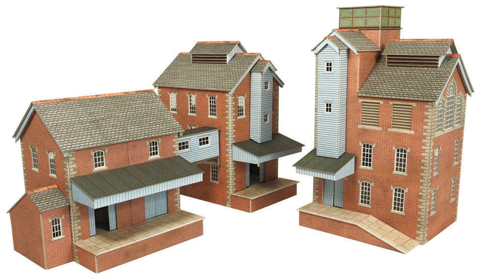 Scenery - Metcalfe PO229 Brewery Buildings Card Kit OO/HO was sold for ...