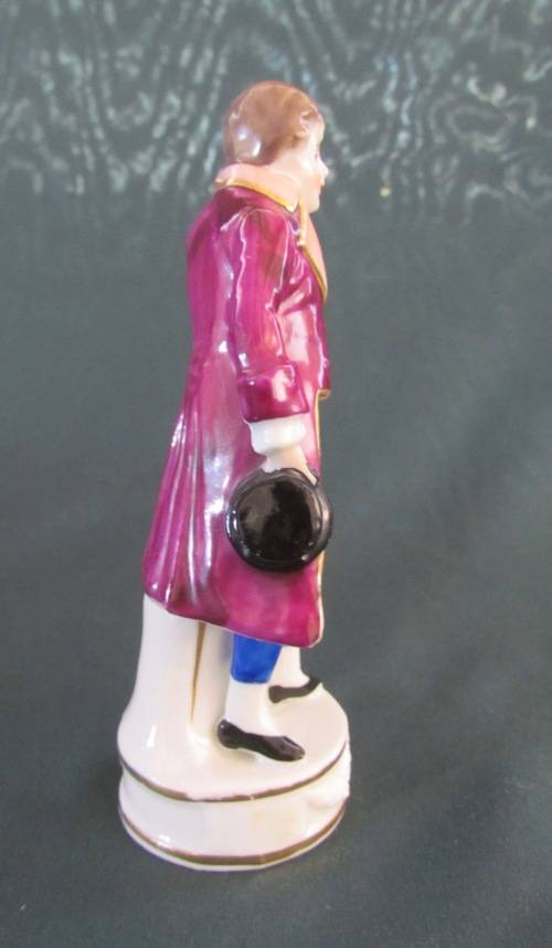 English Porcelain CHELSEA PORCELAIN FACTORY=FIGURINE=Gold Anchor Mark