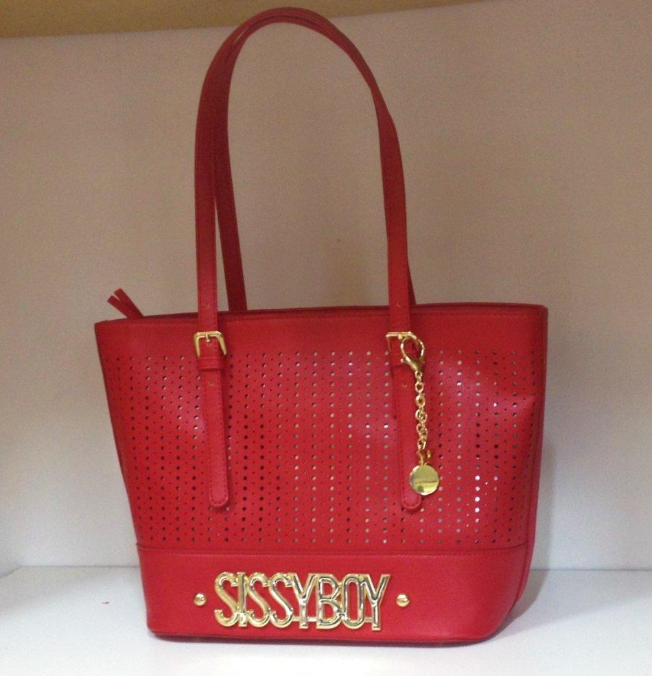 Handbags Bags Sissy Boy Lola Tote Red Handbag Was Listed For Sissy Boy Lola Tote Red Handbag