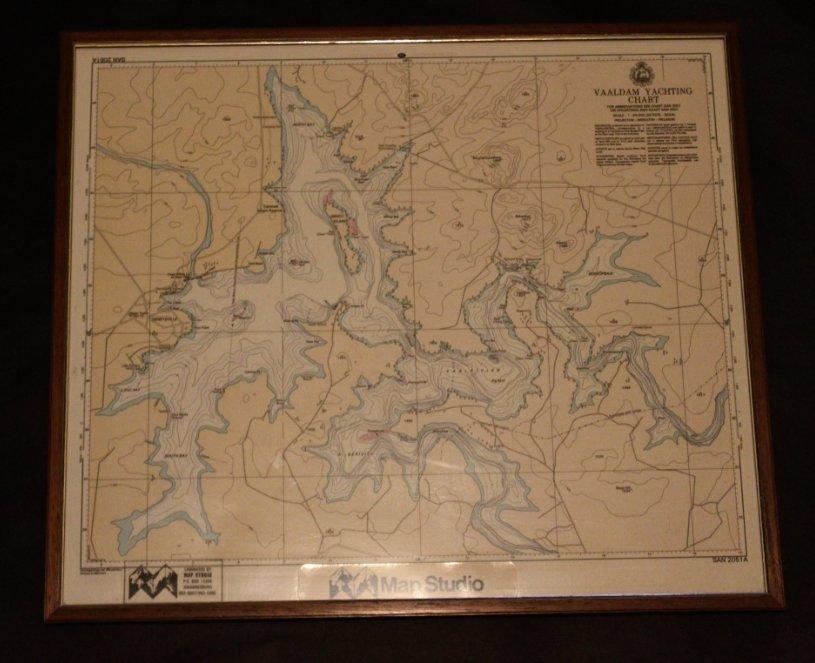 Maps - Vaal Dam Yachting Chart, Framed was listed for R195 ...