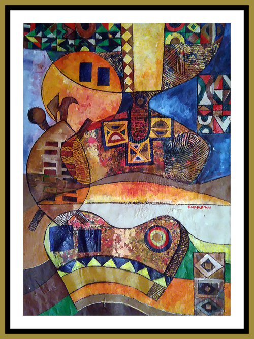 Speelman Mahlangu's illustrative artwork (1958-2004)