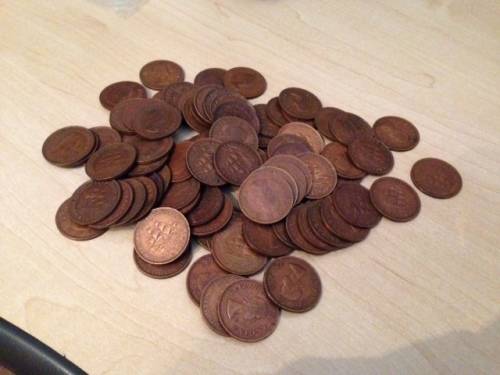 Half Penny - ## 200 x Half Pennies - Bid for the lot ## was sold for