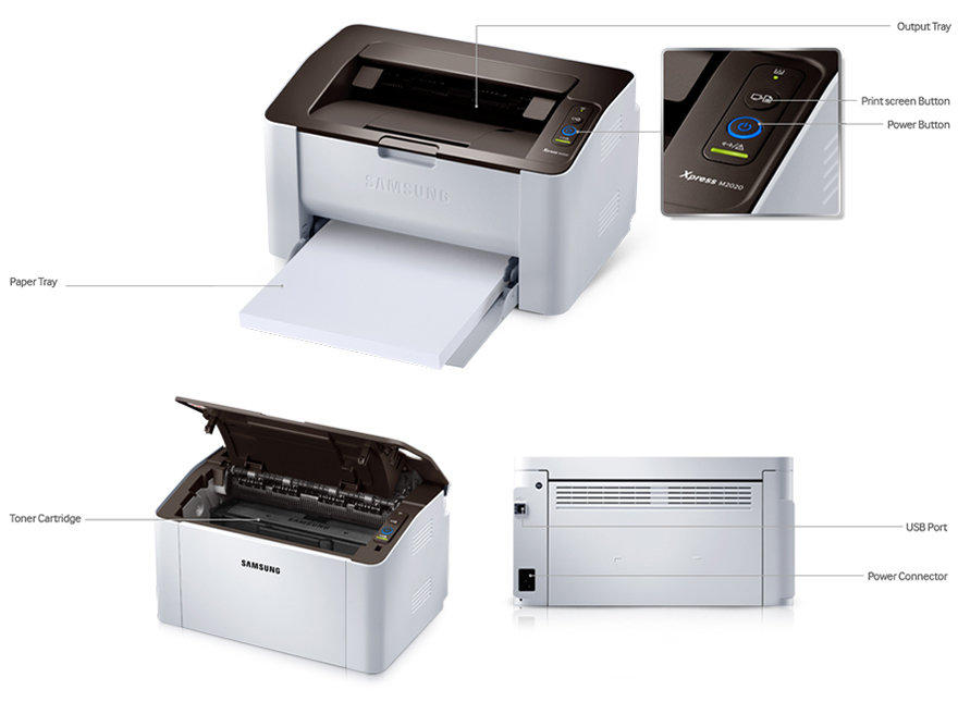 Samsung Printer Xpress M2020 User Manual