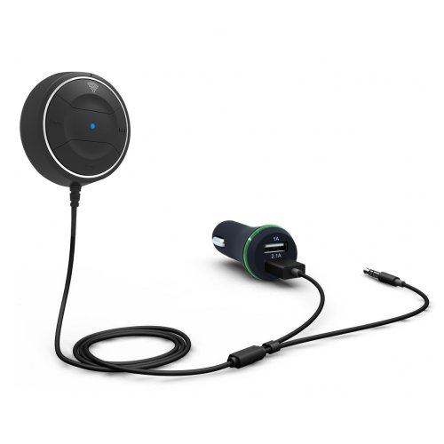 Nevenoe Bluetooth Handsfree Car Kit with NFC and USB Charger