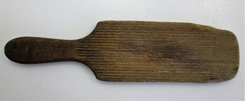 Vintage Wooden Butter Paddle, Well Used! - 29cm/7,5cm