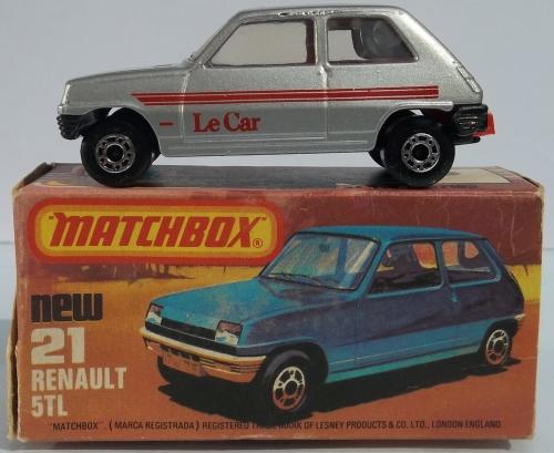 Models - MATCHBOX Lesney Superfast #21 Renault 5TL 1978 ...