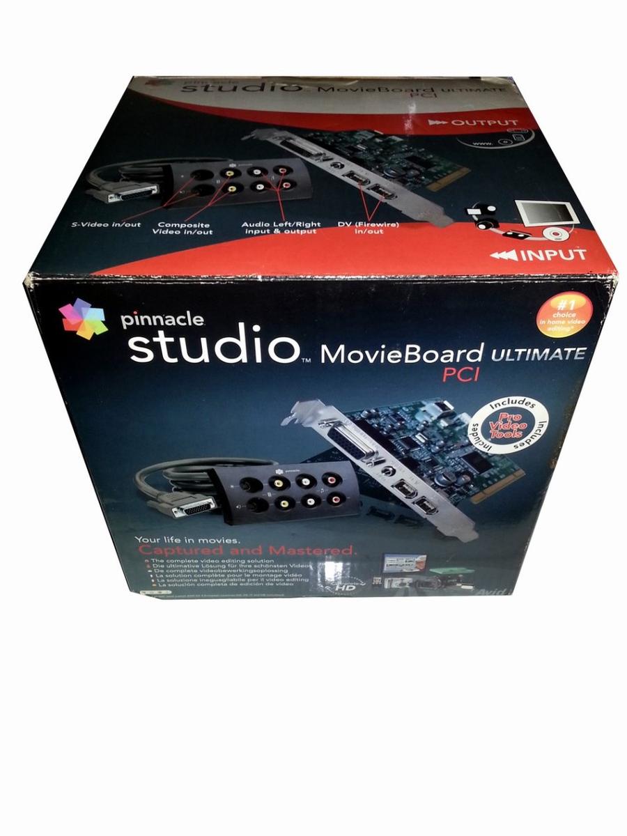 pinnacle video capture card