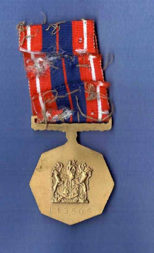 SADF & SANDF SADF The Pro Patria Medal South African military