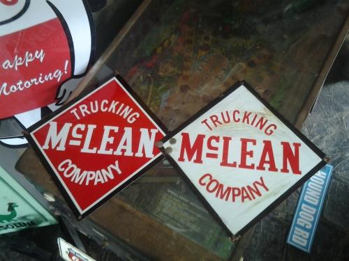 Signage - mclean trucking co sign was sold for R380.00 on 4 Dec at 06: ...