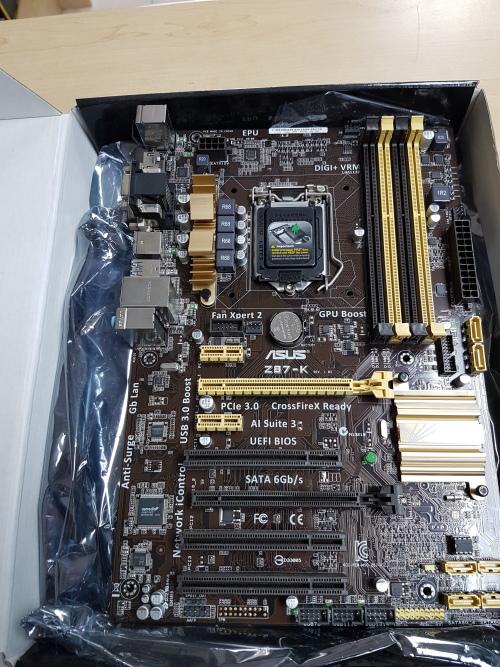 Asus z87 k подключение проводов