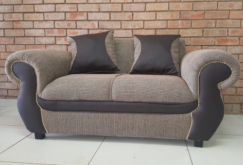 Chelsea 2 Seater Couch / Sofa + 2 Free Cushions