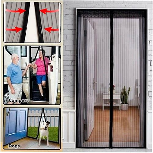 Magic Mesh | Hands-free Screen Door | Keeps Insects Out & Lets Fresh Air In | TMT Durban